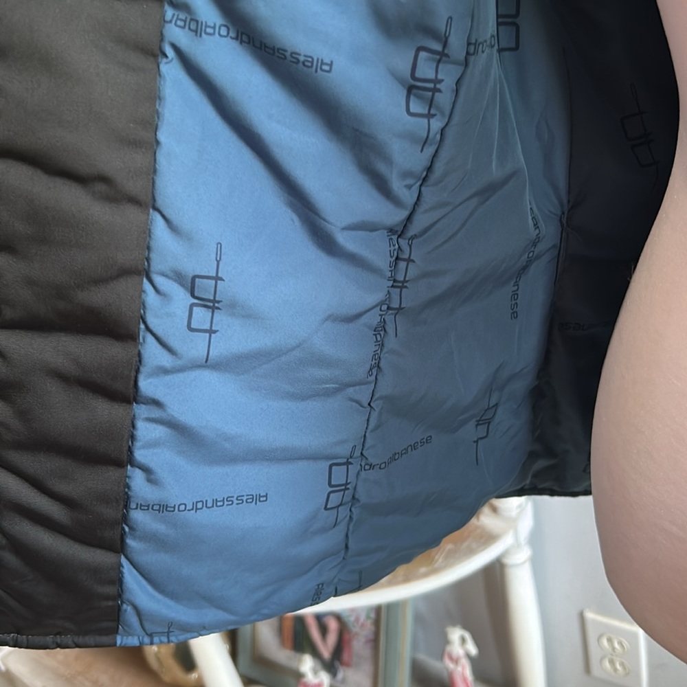 [Alessandro Albanese] Black Quilted Vest - Size XL - Picture 6 of 7